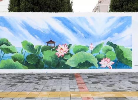 甘泉墙绘施工材料制作工艺说明