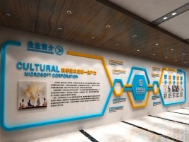 甘泉文化墙有助于企业什么改善？带来什么实际意义？