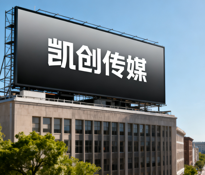 甘泉户外广告牌的设计与制作