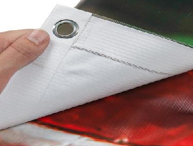 甘泉喷绘和刀刮布的工艺区别。